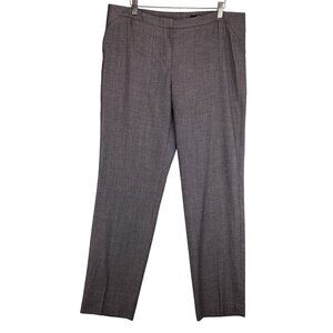 Hugo Boss Wool‎ Blend Womens Dress Pants Size 10 Regular Fit Trousers